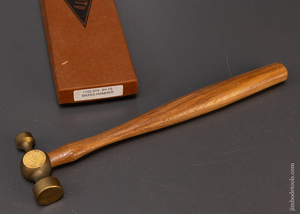 BRIDGE CITY TOOL WORKS JH-1S Brass Hammer Mint in the Box - 110413