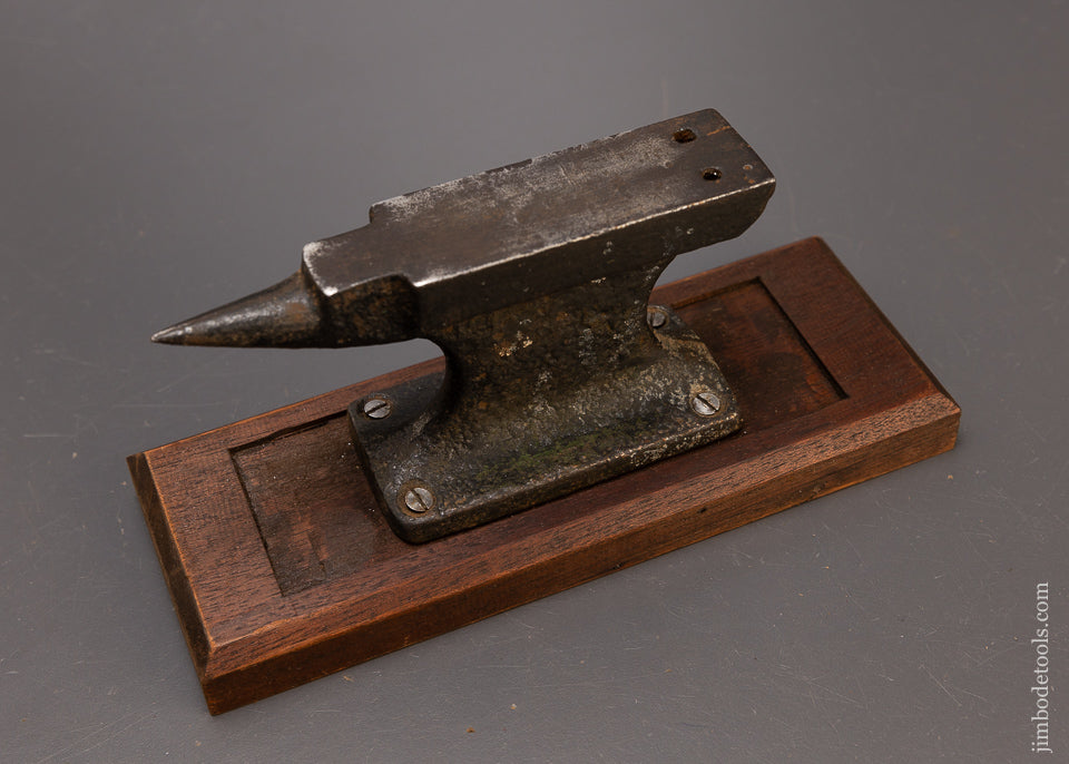 5 3/4 Inch Anvil Marked “A” with Hardie & Pritchel Holes 110419 Jim