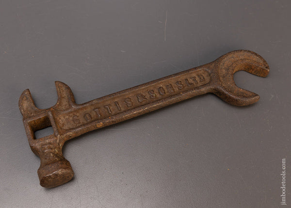 9 1/2 Inch Combination Hammer & Wrench GOTTIS & SONS - 110421