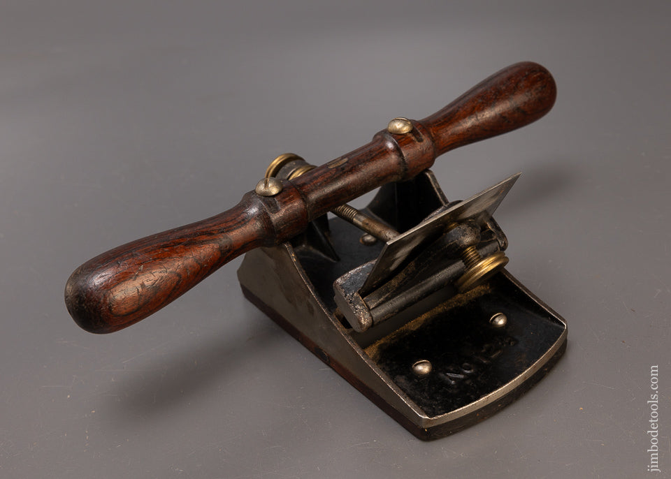 STANLEY No. 12 1/2 Scraper Plane with Rosewood Sole & Original Stanley Blade - 110491