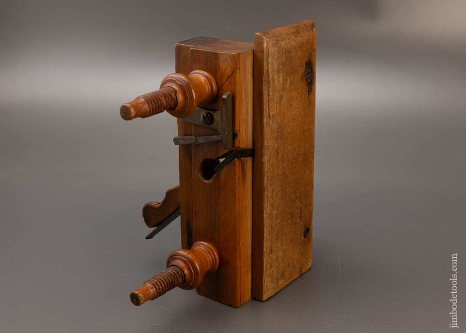 Rare A. CUMMINGS BOSTON Screw Arm Moving Filletster Plane - 110494