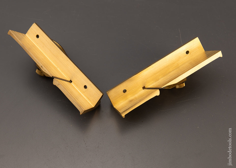 Rare Discontinued LIE NIELSEN No. 95R & 95L BRONZE Edge Planes - 110510