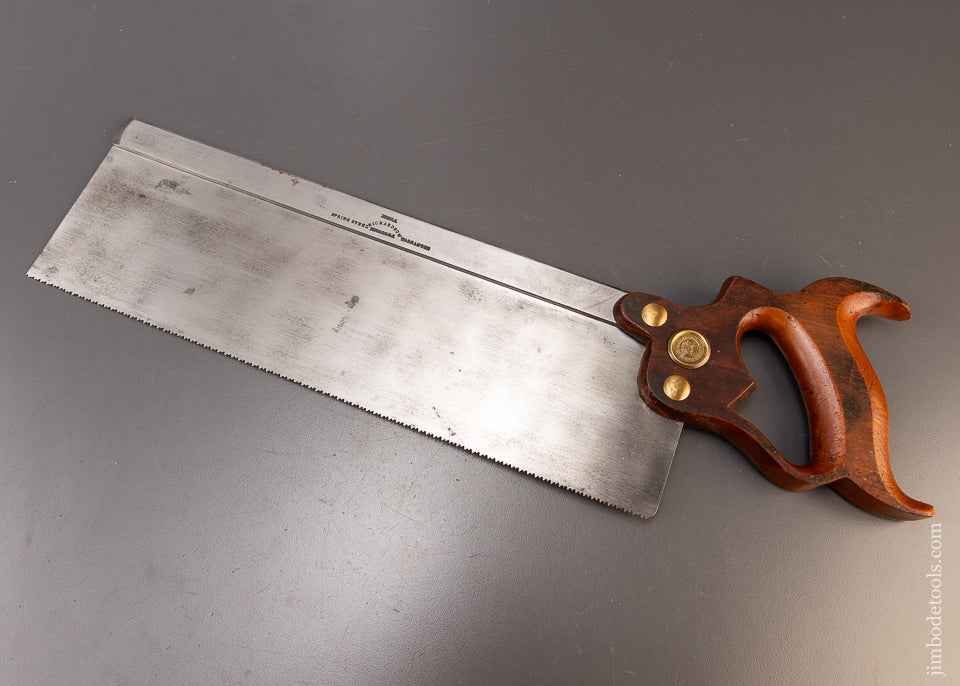 Extra Fine RICHARDSON EXTRA SPRING STEEL Back Saw - 110512