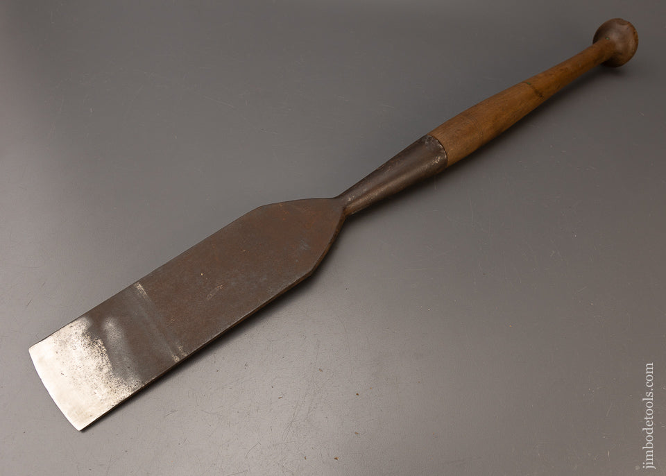 Excellent D.R. BARTON 1832 3 Inch Framing Slick with Original Handle - 110516