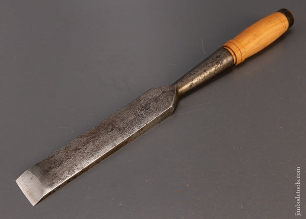 Excellent 1 1/2 Inch Heavy Framing Chisel by NEW HAVEN EDGE TOOL CO. 16 Inches Long - 110519