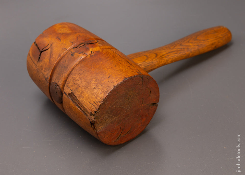 Spectacular 3 Pound Boxwood Mallet - 110526