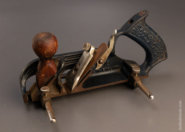 WODEN No. W78 Dual Arm Rabbet and Filletster Plane 100% Complete - 110536