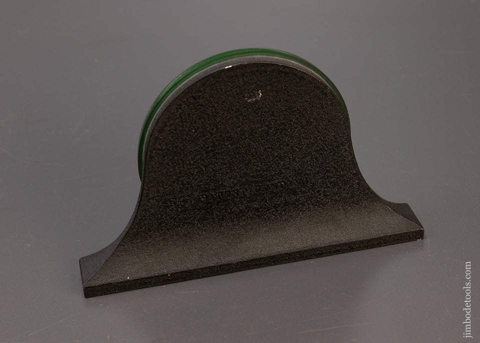 Rare CAL MACHINE CO. 6 1/2 Inch Mantle Clock Patented Inclinometer Level - 110569