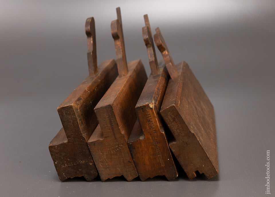 4 Fine Moulding Planes - 110573