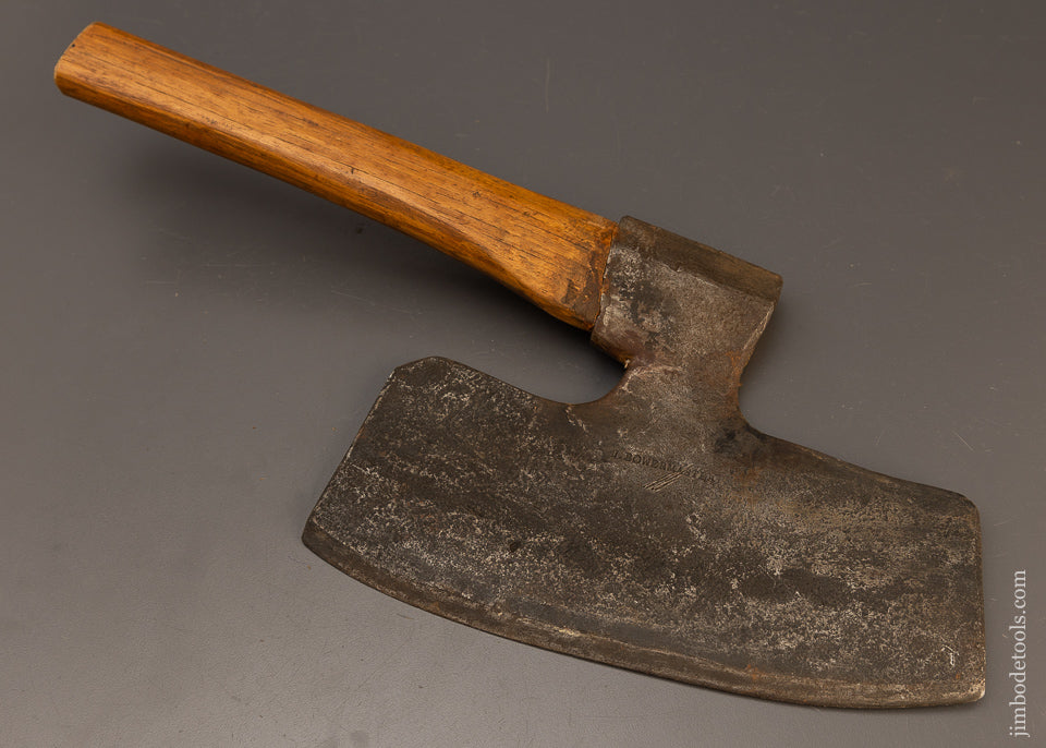 Signed J. BOWERMASTER Single Bevel Side Axe - 110578