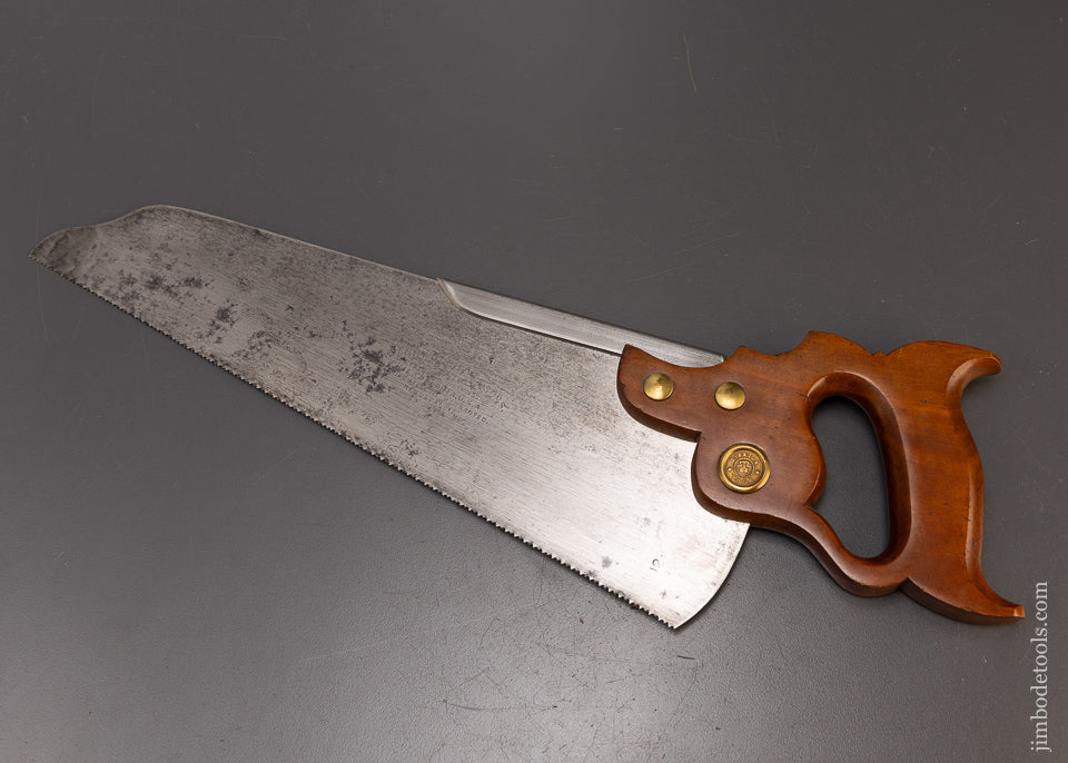 Fine DISSTON No. 8 Half Back Double Cove Saw - 110579