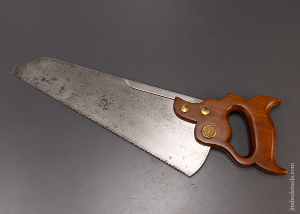 Fine DISSTON No. 8 Half Back Double Cove Saw - 110579