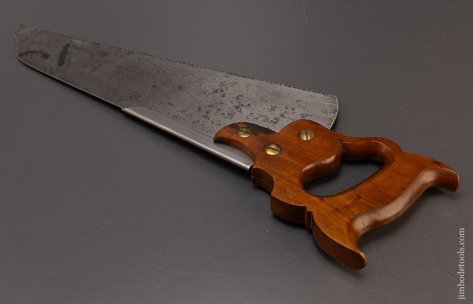 Fine DISSTON No. 8 Half Back Double Cove Saw - 110579