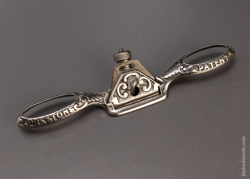Premium PRESTON Ornate Flat Bottom Spoke Shave - 110584