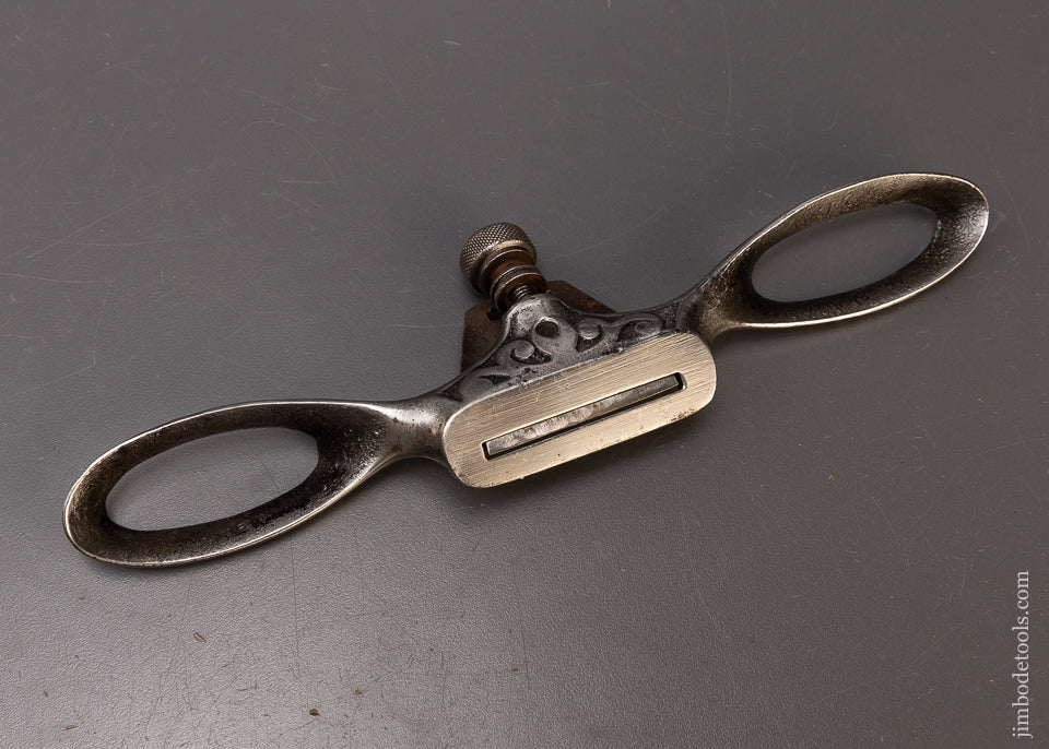 Premium PRESTON Ornate Flat Bottom Spoke Shave - 110584