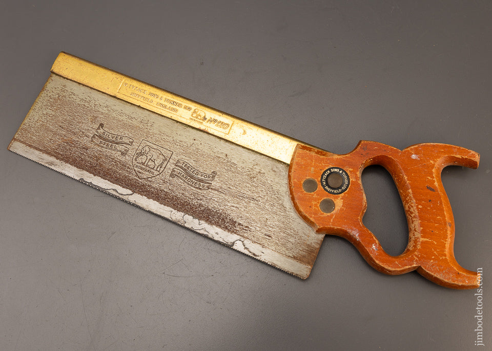 Fine Brass Back Tenon & Dovetail Saw by TYZACK - 110590