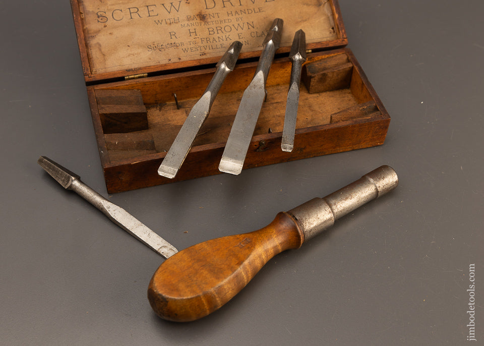 CLARK’S BEST QUALITY Screw Drivers in Original Box - 110612