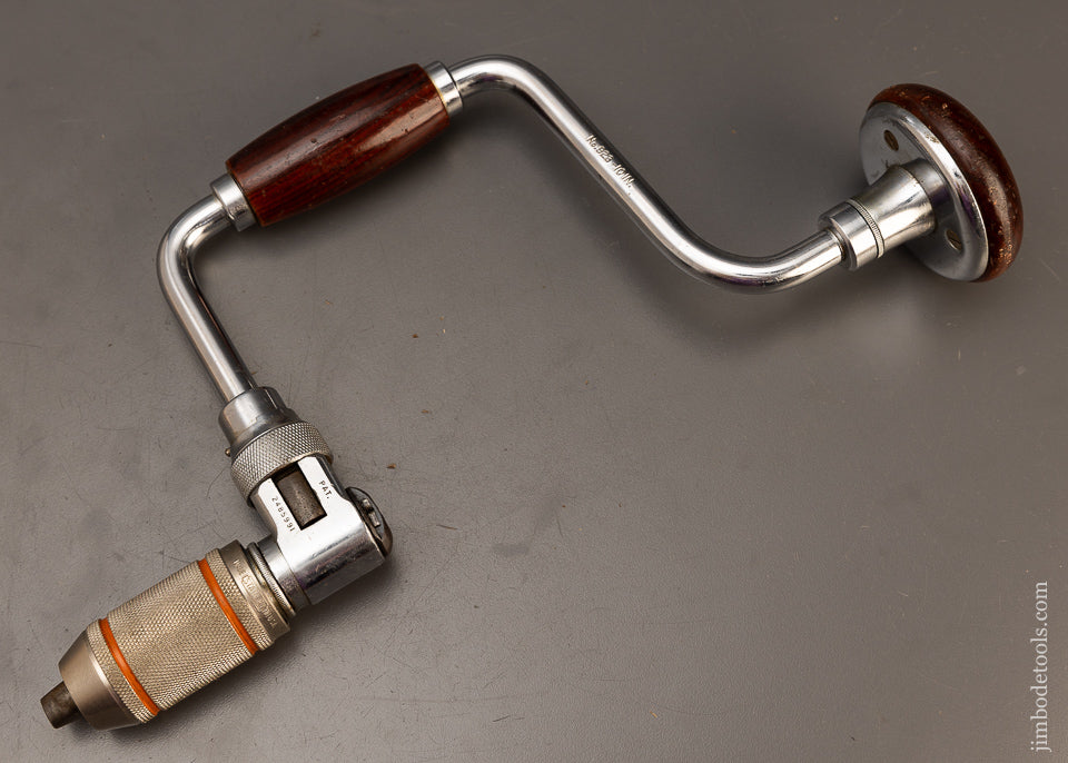 Near Mint with Decal 10 Inch STANLEY No. 923 Bit Brace - 110614