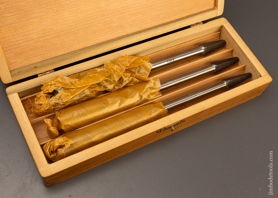 Dead Mint in Original Shipping Box Complete Set of RUSSELL JENNINGS Bits Unused - 110615