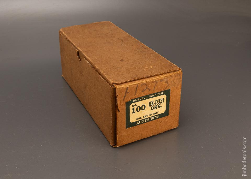 Dead Mint in Original Shipping Box Complete Set of RUSSELL JENNINGS Bits Unused - 110615