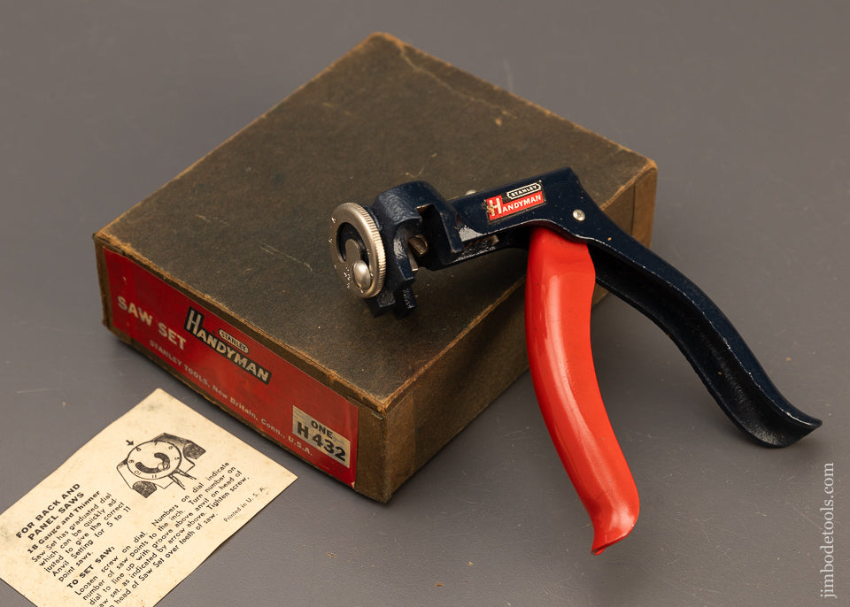 Mint in Box HANDYMAN H432 Saw Set - 110620