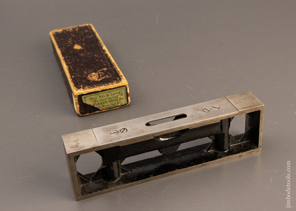 Rare Mint in Box STANDARD TOOL CO. No. 5 Level 6 Inch Size - 110674