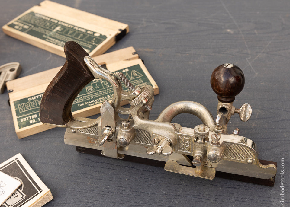 Mint Unused SWEETHEART STANLEY No. 45 Combination Plane in Original Box 100% Complete - 110690