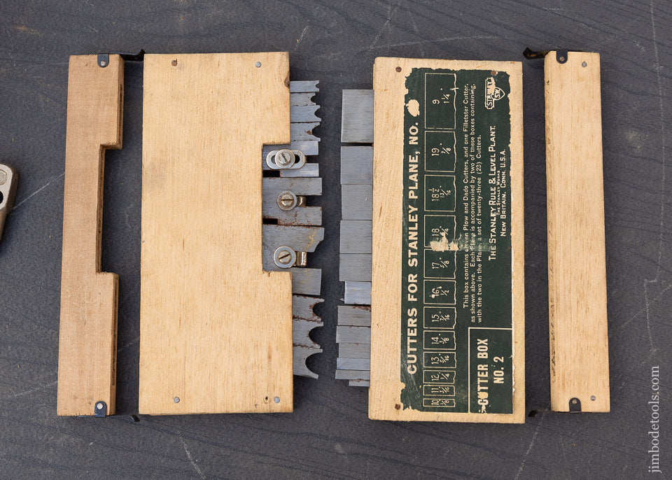 Mint Unused SWEETHEART STANLEY No. 45 Combination Plane in Original Box 100% Complete - 110690