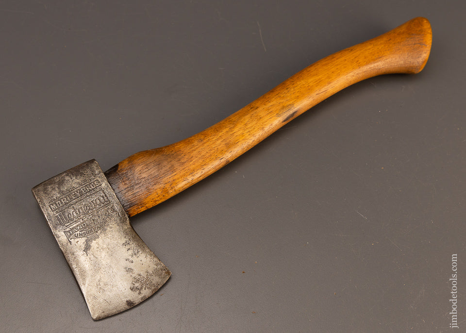 MORLEY BROS. WEDGEWAY HAND MADE Embossed Hatchet - 110705