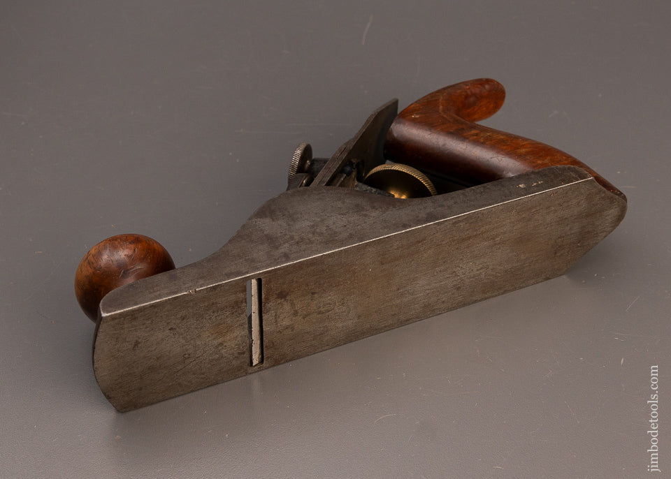 Very Rare MERIDEN MALLEABLE Iron Co. Adjustable Smooth Plane - 110712