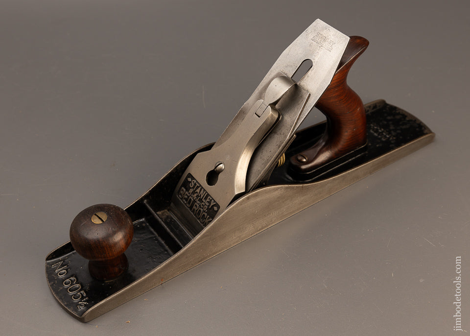 Extra Fine STANLEY No. 605 1/2 BEDROCK Jumbo Jack Plane - 110725