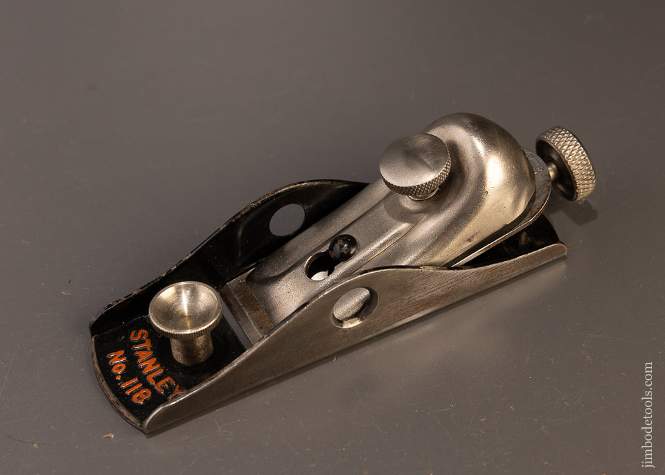 STANLEY No. 118 Extra Fine Low Angle Block Plane - 110783