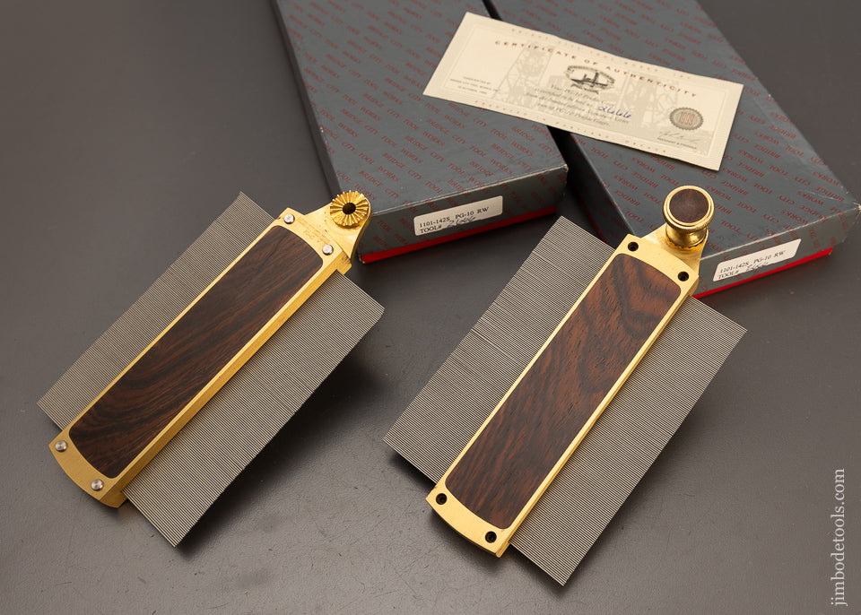BRIDGE CITY TOOL WORKS PG-10 Rosewood Profile Gauge Mint in Box -110798