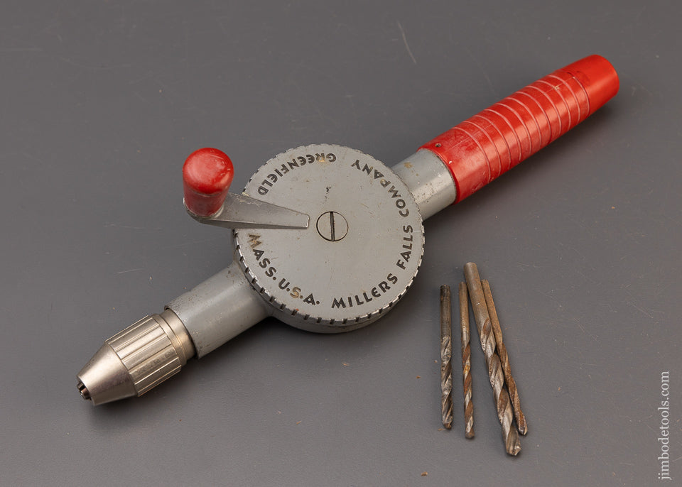 Vintage 1950s Manual 12 Hand Drill Made in U.S.A. Fully Vintage 1950s Manual 12 Hand Drill Made in U.S.A. Fully