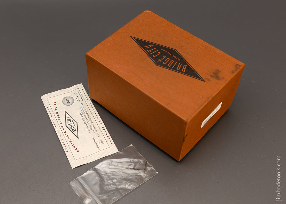 BRIDGE CITY TOOL WORKS HP-4 Hand Plane Mint in Original Box - 110828