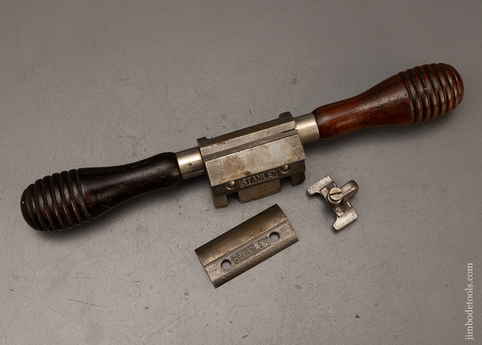 Rare Complete STANLEY No. 67 Spoke Shave with Both Bottoms & Fence - 110838