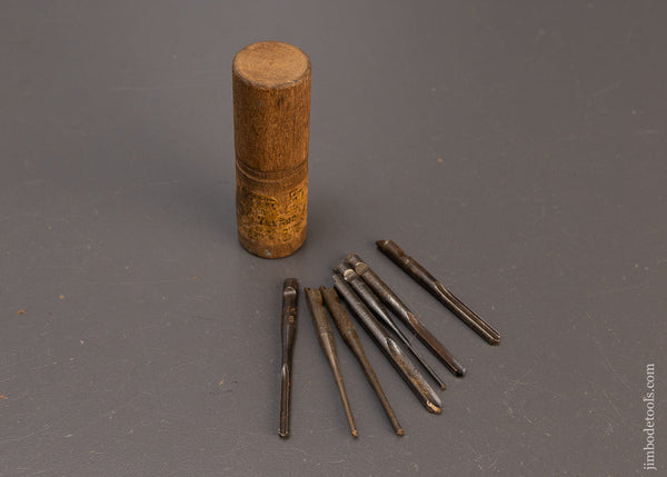 Complete Set of 8 YANKEE Push Drill Bits - 110843