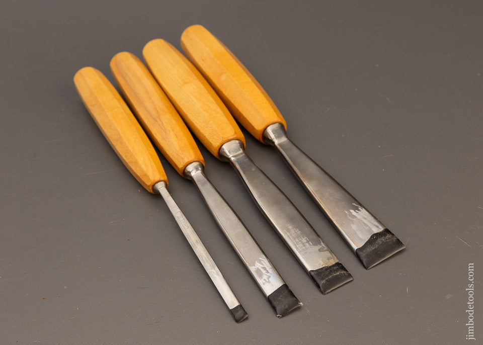 Mint Set of 4 ASHLEY ILES Carving Tools Chisels Gouges - 110855 – Jim ...