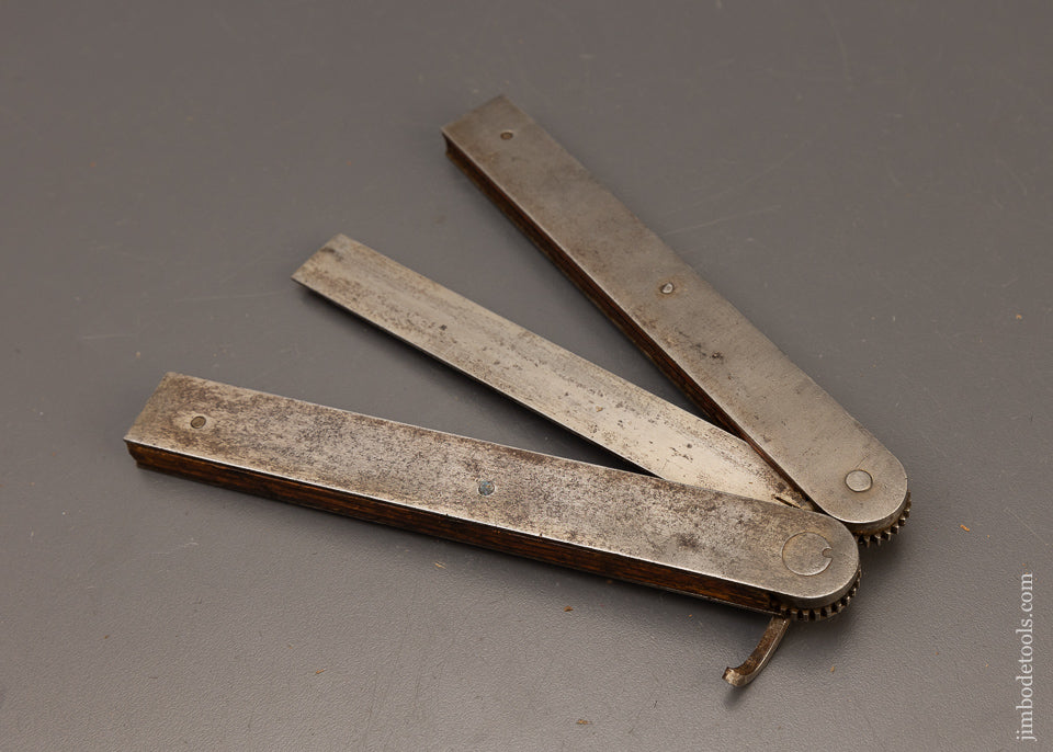 Crisp & Fine 7 Inch J.T. LANGLAIS Patent June 12, 1894 Angle Bisector - 110866