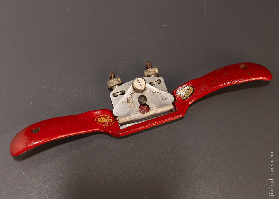 RECORD No. A151 Adjustable Round Bottom Spoke Shave Mint - 110873
