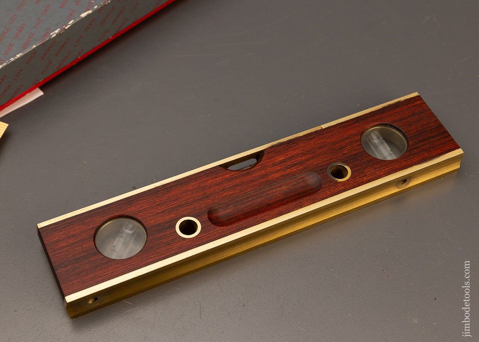 BRIDGE CITY TOOL WORKS BL-9 Precision Bench Level in Original Box - 110895