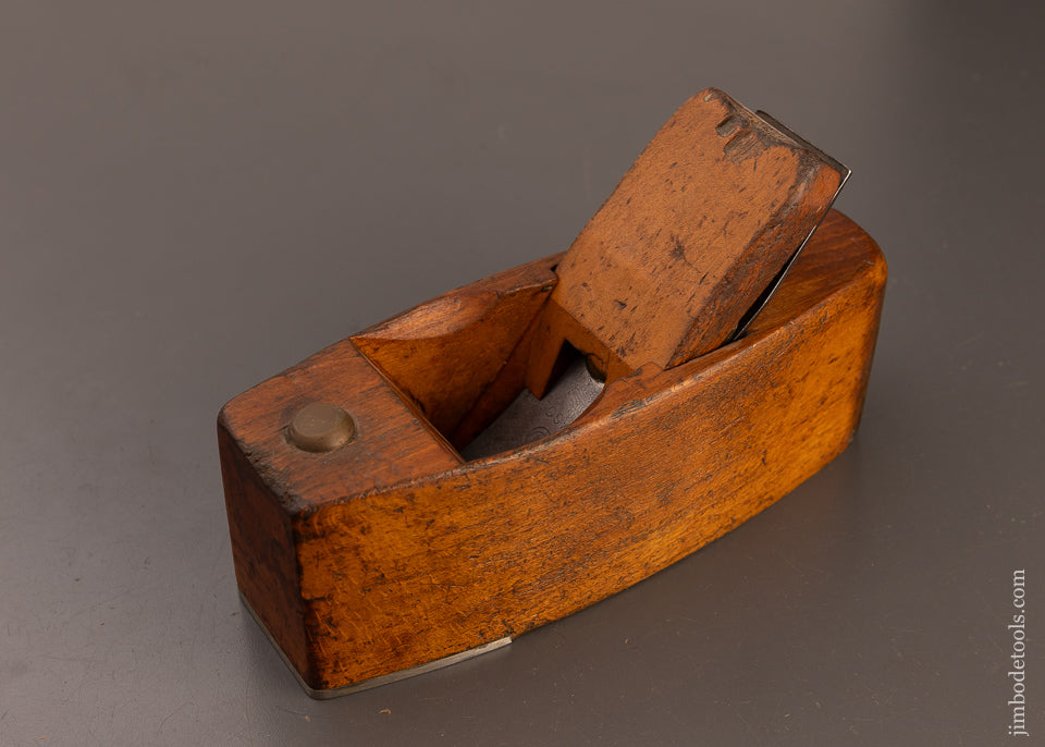 Steel Toed English Beech Smooth Plane - 110912