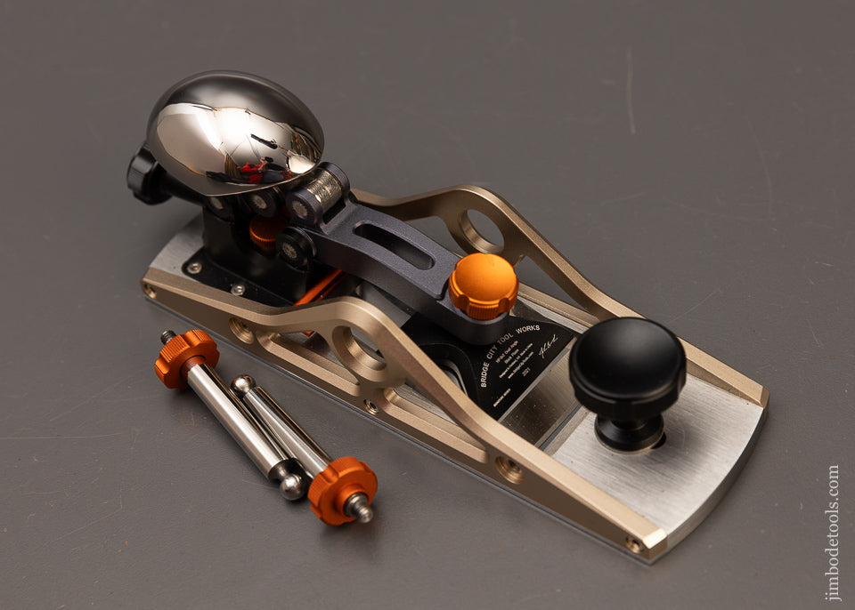 BRIDGE CITY TOOL WORKS HP-9V2 Dual Angle Block Plane Dead Mint in Box - 110931