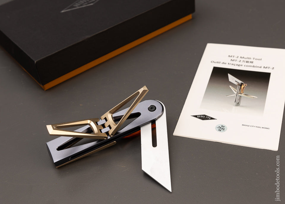 BRIDGE CITY TOOL WORKS MT-2 Multi Tool Mint in Box - 110933