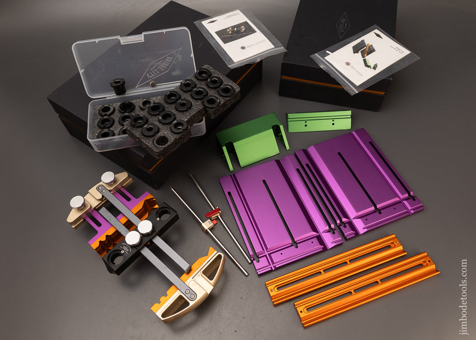 BRIDGE CITY TOOL WORKS DJ-3 Drilling Jig & Jaw Kit Dead Mint in Box - 110949