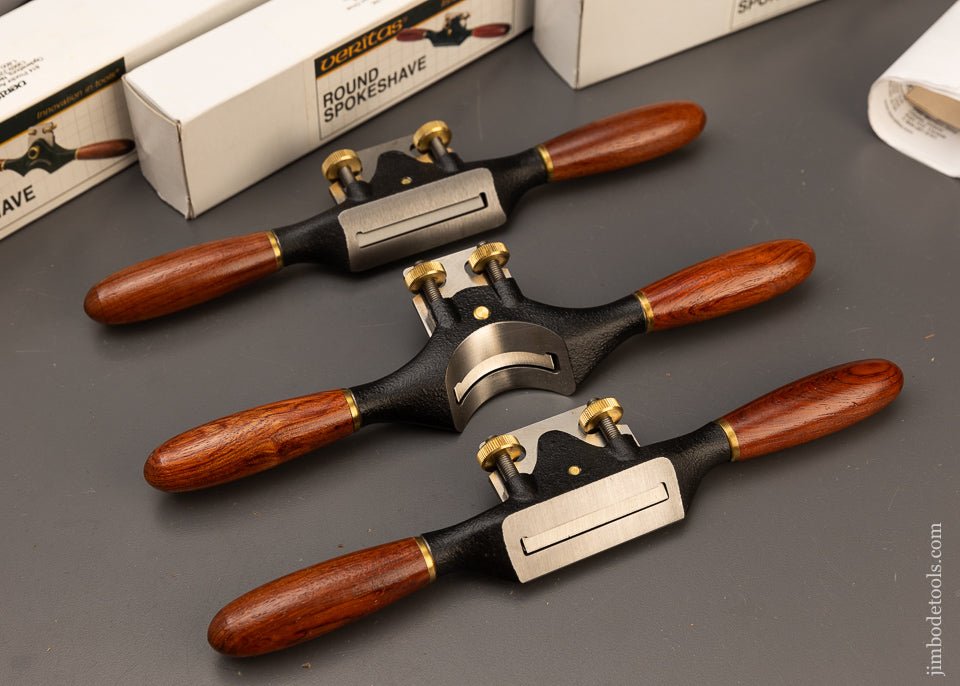 3 VERITAS Spokeshaves Mint in Box - 110953