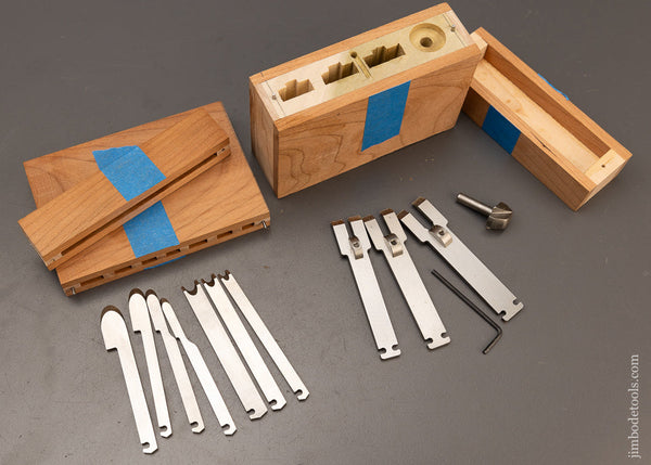 Mint Boxed Set of VERITAS Combination Plane Irons - 110954