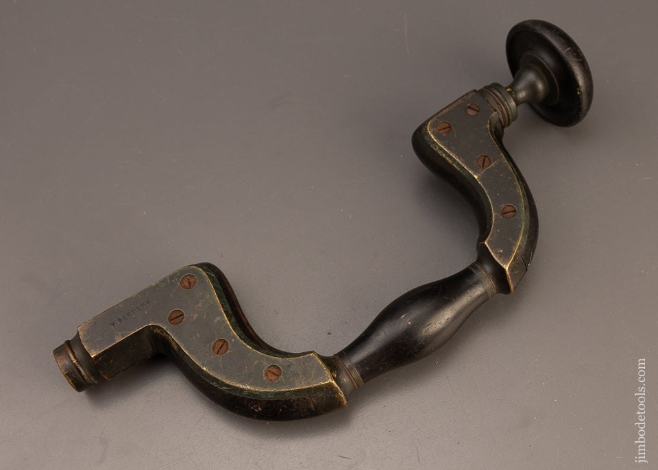 Remarkable MARPLES Ebony & Brass Ultimatum Brace Flawless - 110960