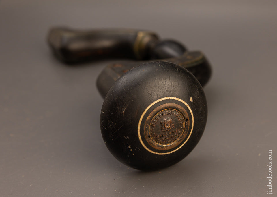 Remarkable MARPLES Ebony & Brass Ultimatum Brace Flawless - 110960