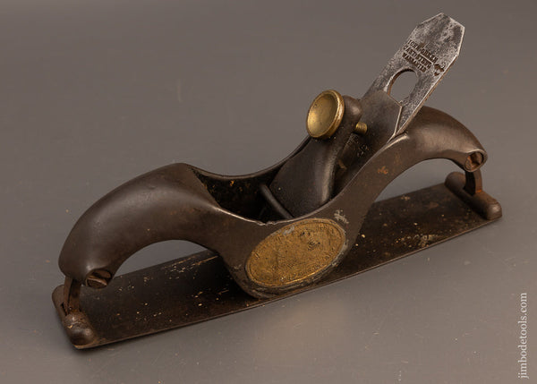 MITCHELL & CO. Hudson, N.Y. EVANS PATENT 1862 Circular Plane with Brass Plaque - 110961